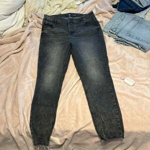 Old Navy washed high-rise jeans